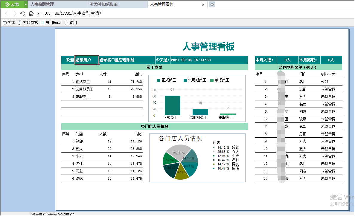 薪資管理系統(tǒng)